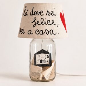 lampada barattoluce da tavolo decorativa camera soggiorno
