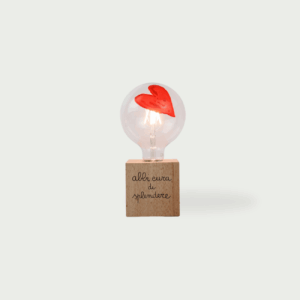 Pinocchio Cuore Abbi cura di Splendere lampada da tavolo
