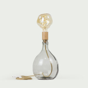 Lampada Luce da bere legno
