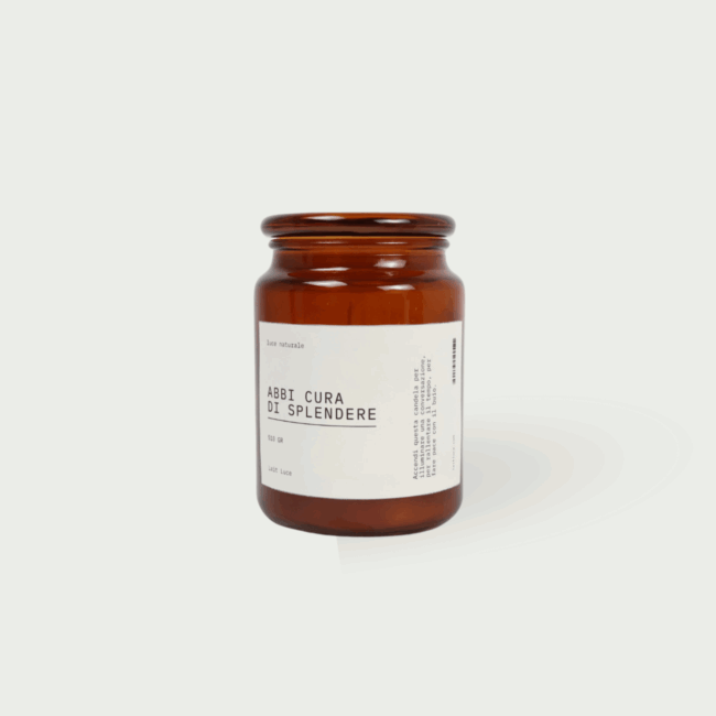 candela lait luce naturale