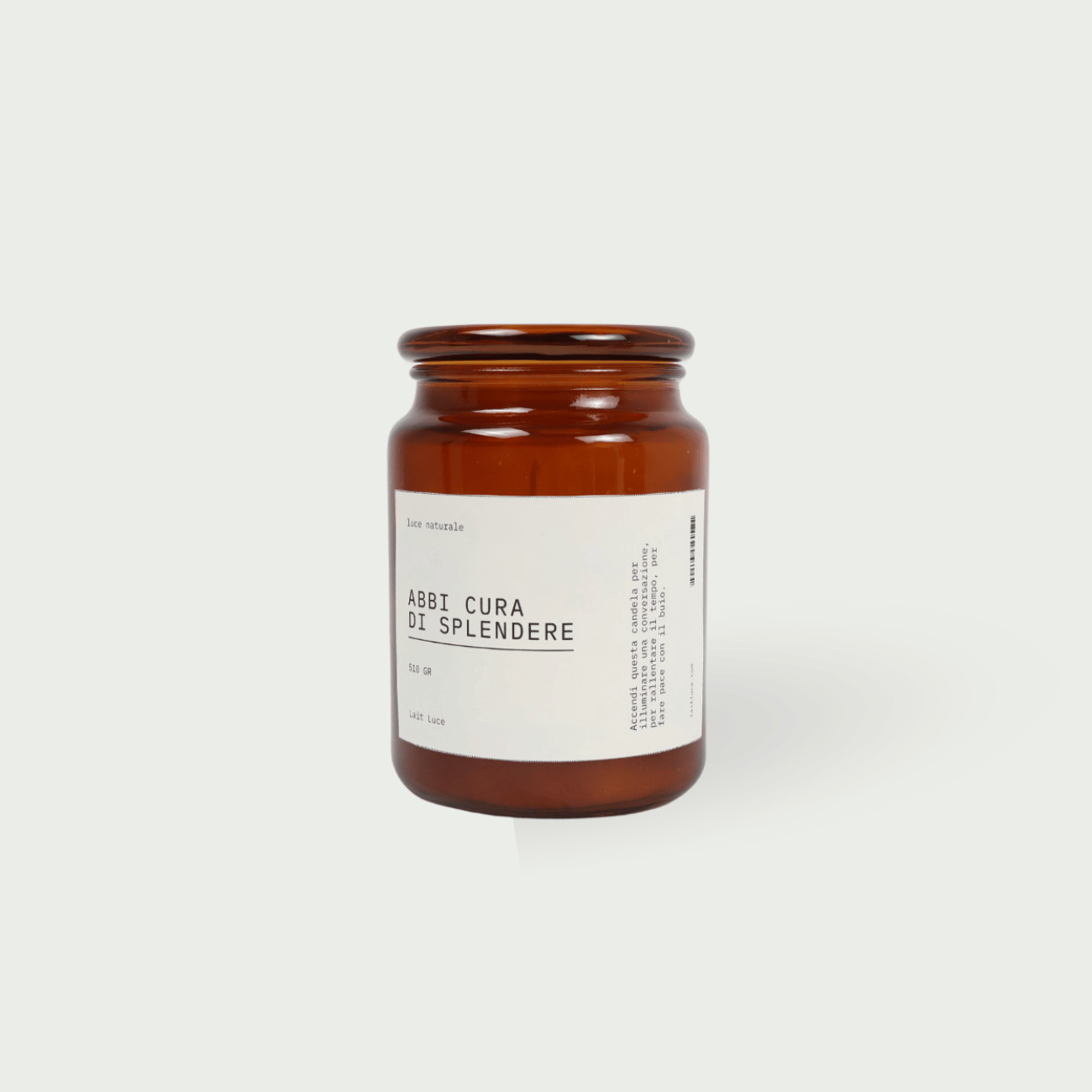 candela lait luce naturale