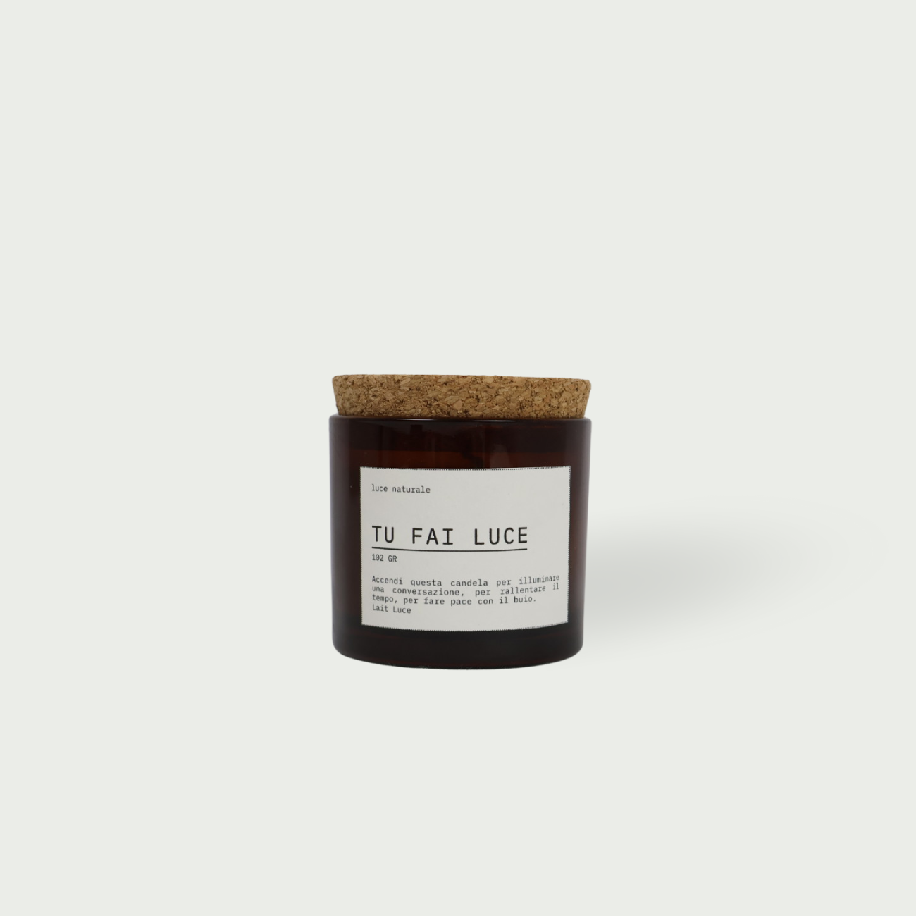 candela lait luce naturale