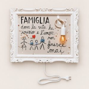 lampada da parete illuminati famiglia decoativa punto luce ide